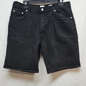Calvin Klein Black Jean Shorts